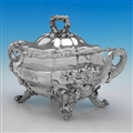Dining Table Suite of Soup Tureen & Pair of Sauce Tureens