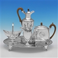 Amazing Neoclassical Silver Tea & Coffee Set