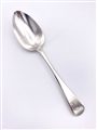 Antique Hallmarked Sterling Silver George III Old English Pattern Stuffing or Gravy Spoon c.1780