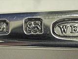 Rattail Pattern, Sterling Silver Flatware Set, With Pistol handled Knives