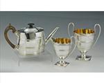 A George III Three Piece Teaset