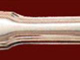 Set Of 12 'Fiddle Thread & Shell' Pattern English Silver Knives