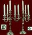 4 Light, Solid Sterling Silver, French Candelabra