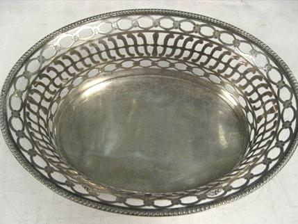Austrian Silver Fruit Basket / Bowl