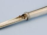 George III sterling silver apple corer