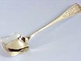 Newcastle sterling silver sugar spoon