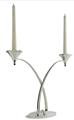 Two light Silver Candelabra