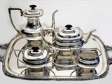 208oz INTERNATIONAL STERLING SILVER COFFEE TEAPOT TRAY