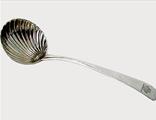 An old english pattern sauce ladle