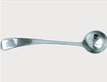 An old english pattern cream ladle