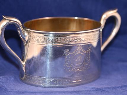 A Victorian sugar bowl