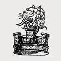 Archer family crest, coat of arms