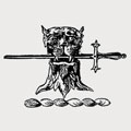 Fitch family crest, coat of arms