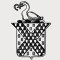 Champernon family crest, coat of arms