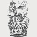 Windsor family crest, coat of arms