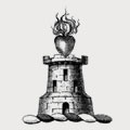 Hart family crest, coat of arms