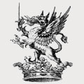 Hall family crest, coat of arms