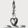 Gordon family crest, coat of arms
