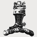 Hunt family crest, coat of arms