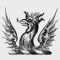 Bigge family crest, coat of arms
