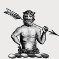 Gordon family crest, coat of arms