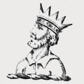 Cooper family crest, coat of arms
