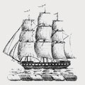Gavin family crest, coat of arms