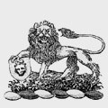 Cooper family crest, coat of arms