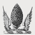 Moore family crest, coat of arms