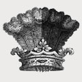 Dellabere family crest, coat of arms