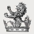 Simcoe family crest, coat of arms