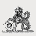 Lewin family crest, coat of arms
