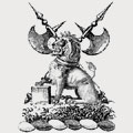 Cooper family crest, coat of arms