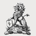 Fulham family crest, coat of arms