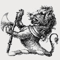 Goodricke family crest, coat of arms