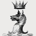 Hamond family crest, coat of arms