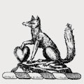 Fox family crest, coat of arms