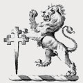Oglethorpe family crest, coat of arms