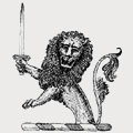 Mill family crest, coat of arms