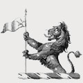 Hare family crest, coat of arms