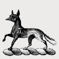 Tenterden family crest, coat of arms