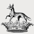 Fox family crest, coat of arms