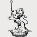 King family crest, coat of arms