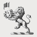 Marrable family crest, coat of arms