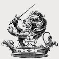 Lockhart-Wishart family crest, coat of arms