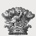 Hall family crest, coat of arms