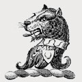 Parker family crest, coat of arms