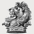 Bland family crest, coat of arms