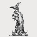 Gerard family crest, coat of arms