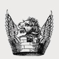 Franck family crest, coat of arms